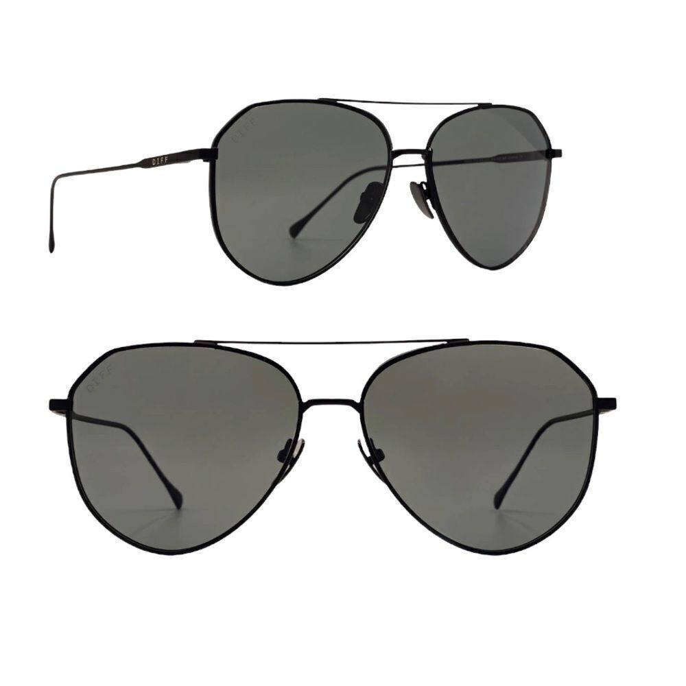 Diff unisex black aviatior UV 400 polarized sunglasses Brand Brat New
